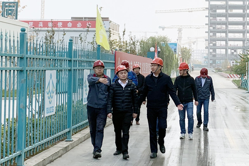 公司领导唐春林赴北方公司北京安贞医院项目检查指导工作